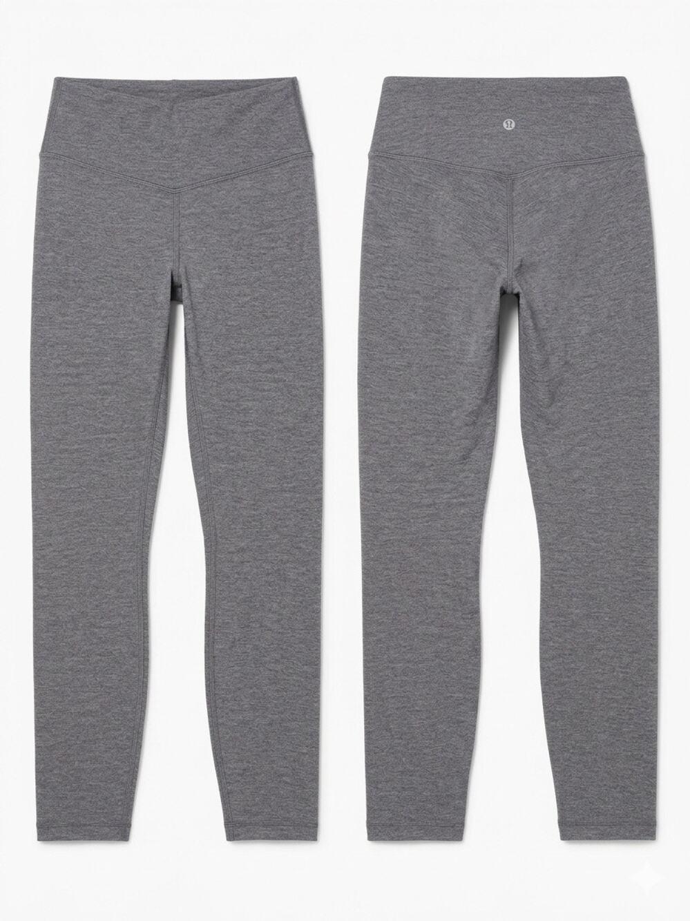 prAna Charcoal Grey Heather Leggings Medium Yoga Athleisure Gorpcore Minimalist
